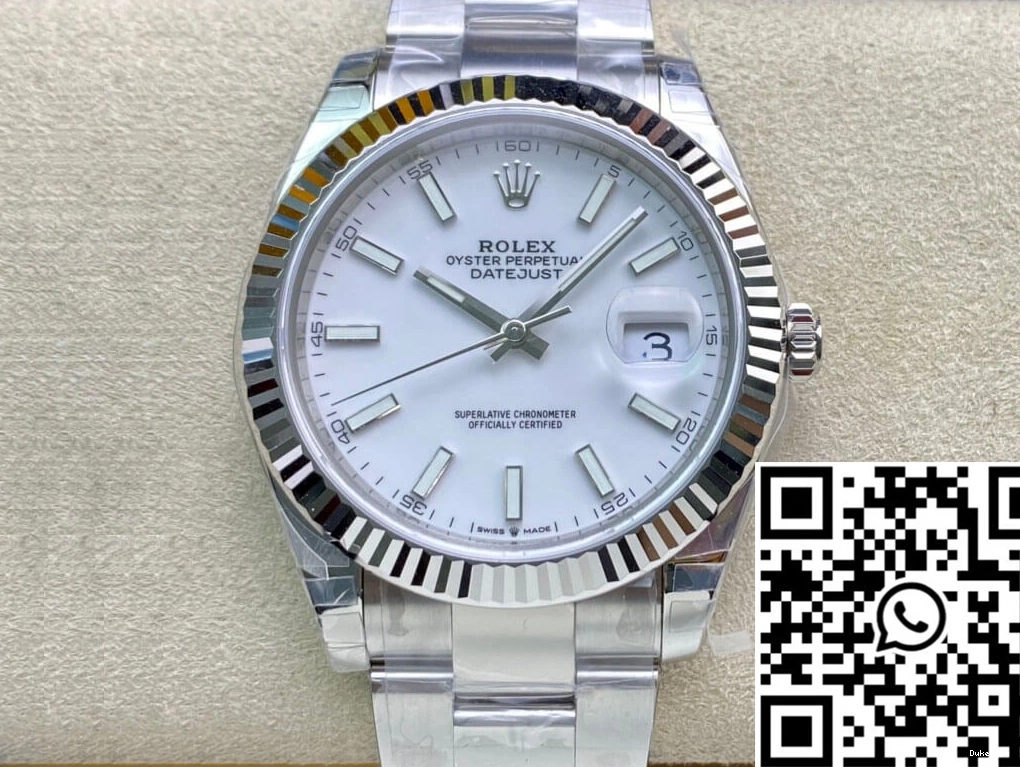 Dial Rolex Datejust M126334-0009 VS White Factory 0509